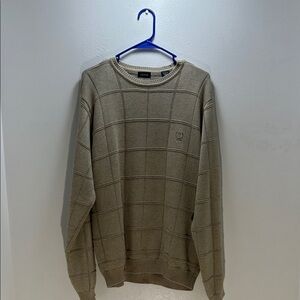 Izod Men's Crewneck Sweater in Beige EUC non smoking